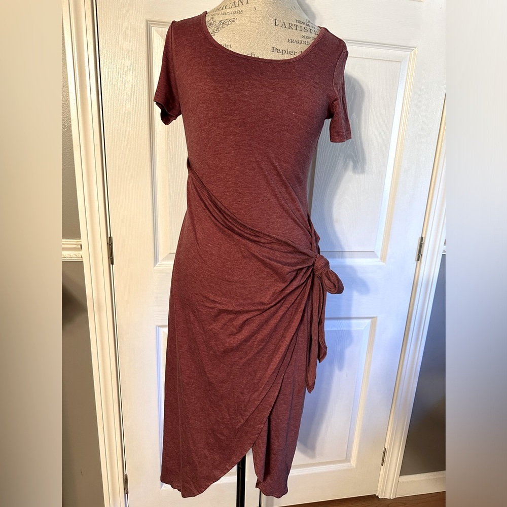 Tie wrap dress